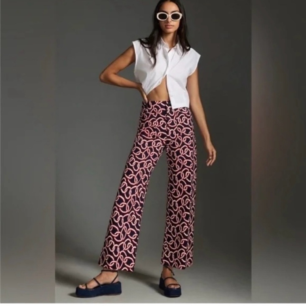 NWT Mauve by Anthropology The Colette pant